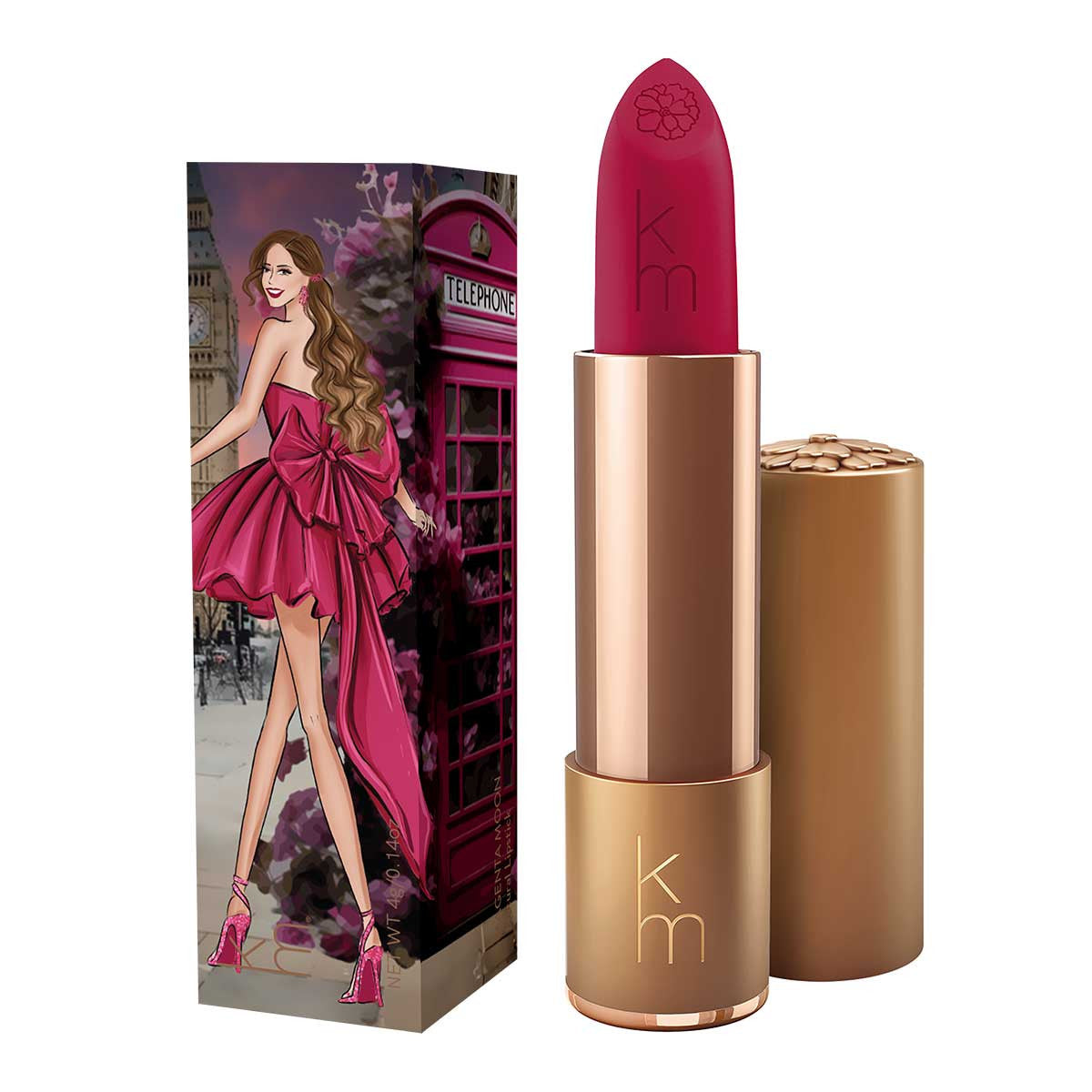 Karen Murrell Lipstick Magenta Moon _1