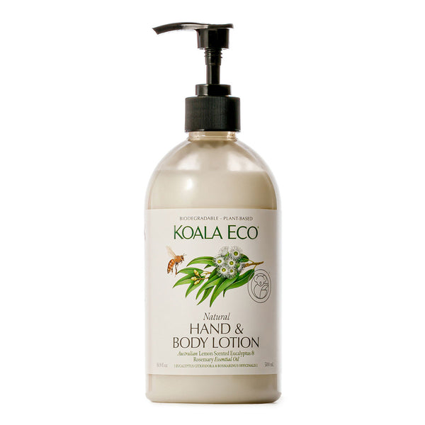 Natural Hand & Body Lotion - Lemon Eucalyptus & Rosemary