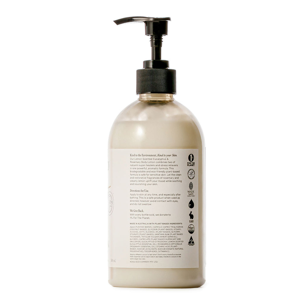 Koala Eco Natural Hand & Body Lotion Lemon Eucalyptus & Rosemary _2