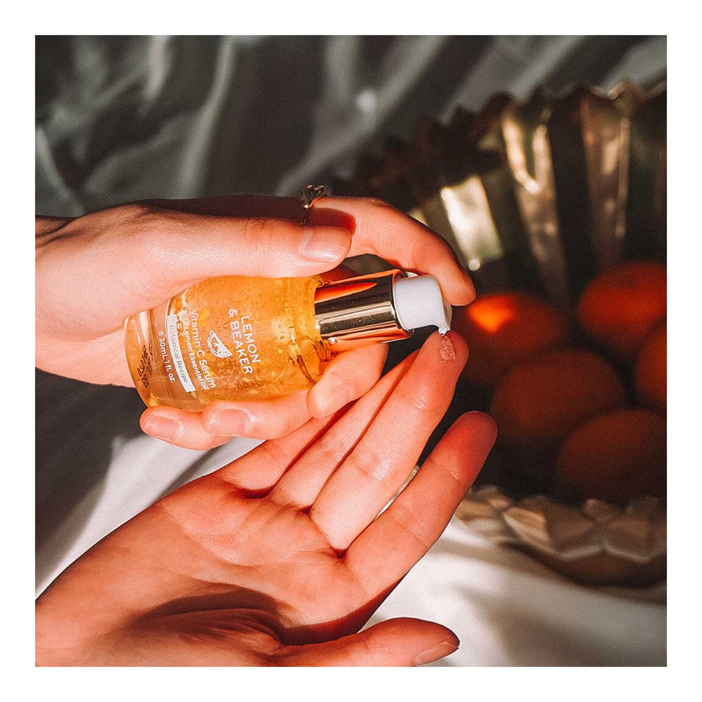Lemon and Beaker Vitamin C Serum with Lemon Essential Oil_3