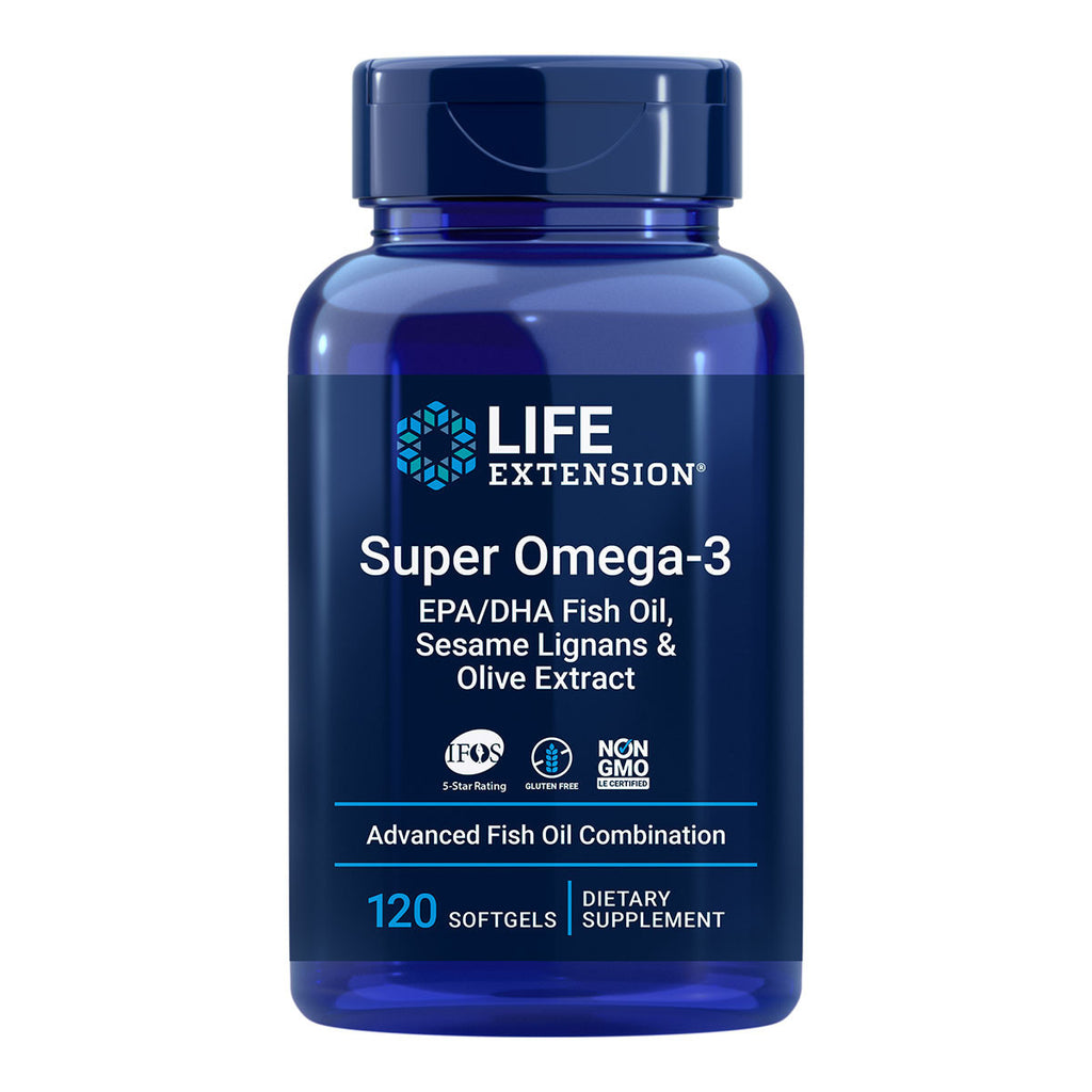 Life Extension Super Omega-3 EPA/DHA w/Sesame Lignans and Olive Fruit_1
