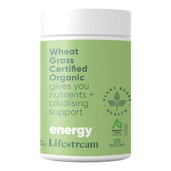 Wheat Grass Certified Organic Capsules
