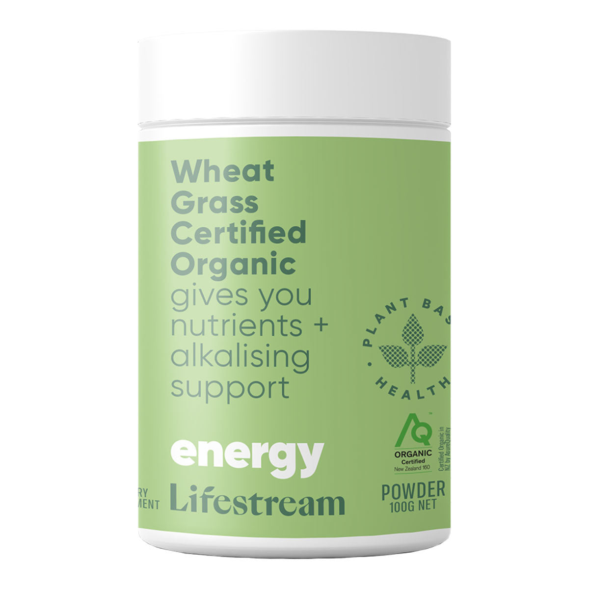 Lifestream Wheat Grass Certified Organic Powder_1