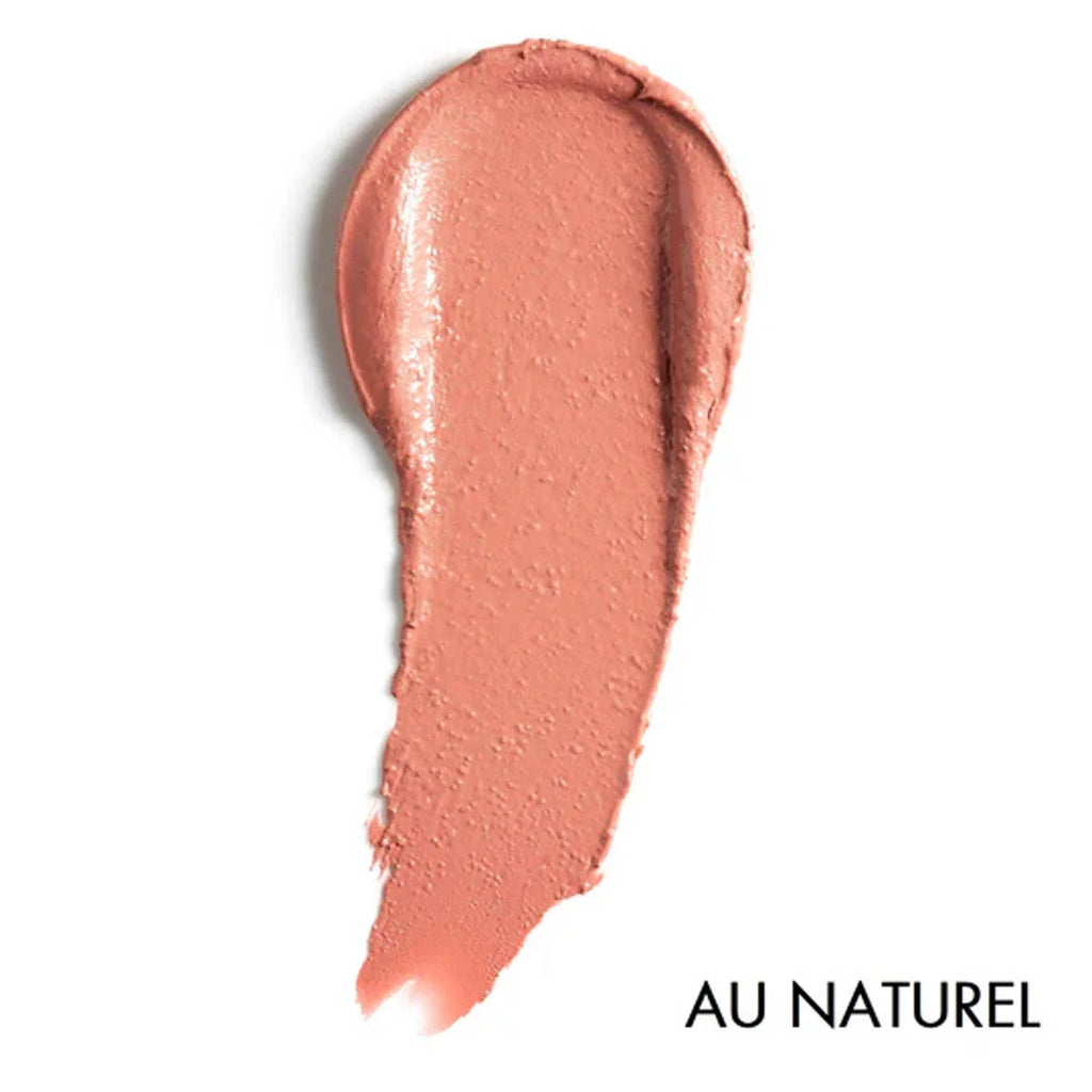 Nude-colored makeup swatch labeled 'AU NATUREL' on a white background