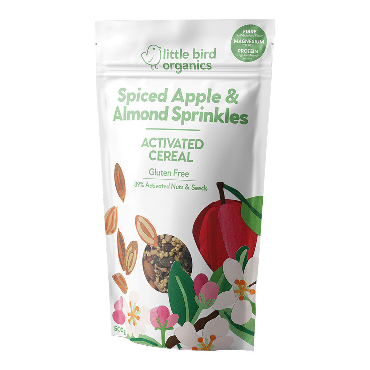 Little Bird Organics Activated Granola - Spiced Apple and Almond Sprinkles_1