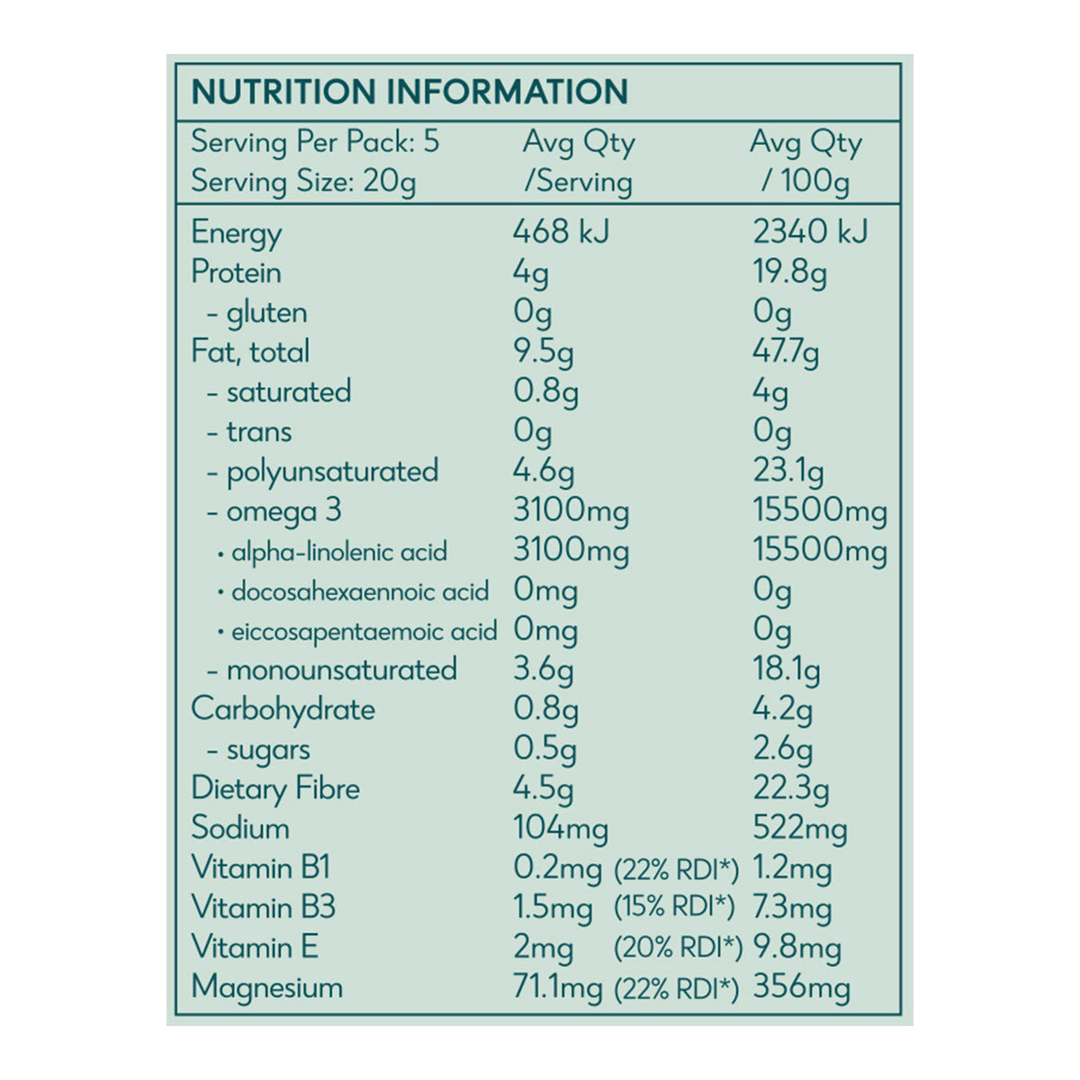 Little Bird Organics Almond Crackers - Sea Salt & Thyme _3