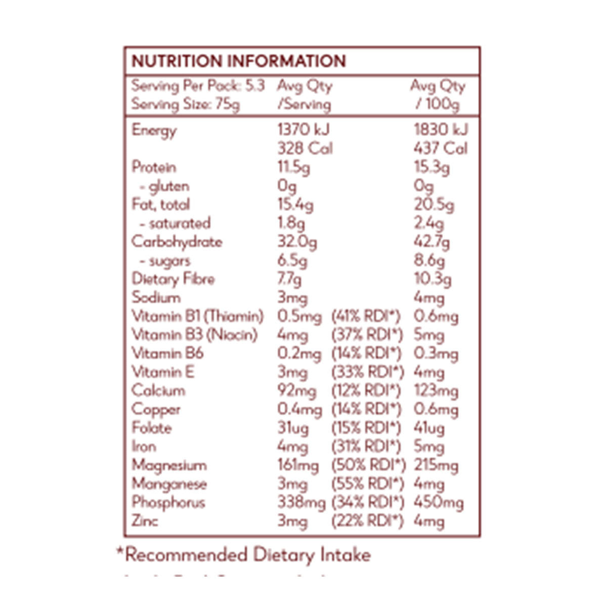 Little Bird Organics Everything Oats - Almond Hemp and Turmeric_2