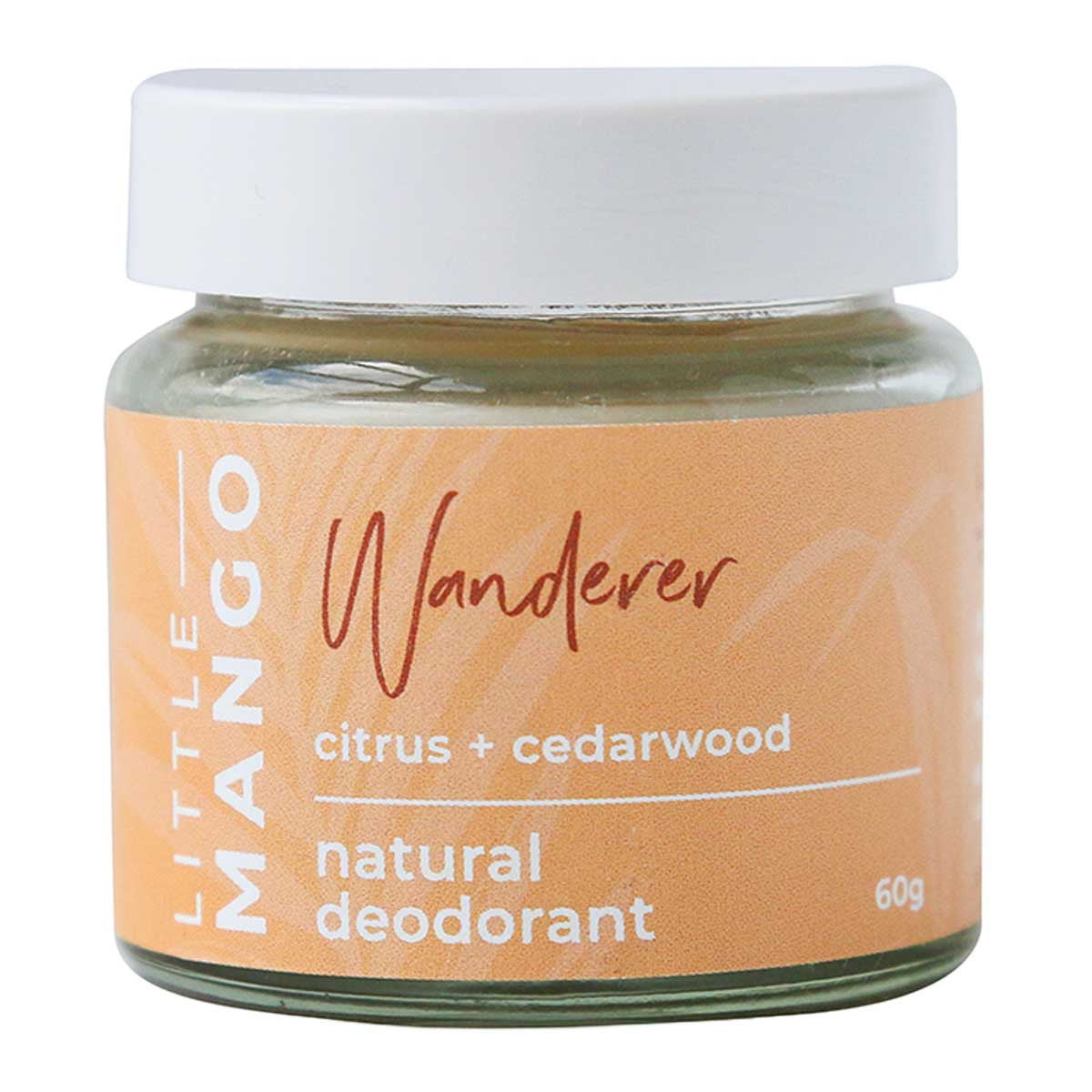 Little Mango Wanderer Citrus + Cedarwood - Natural Deodorant _1