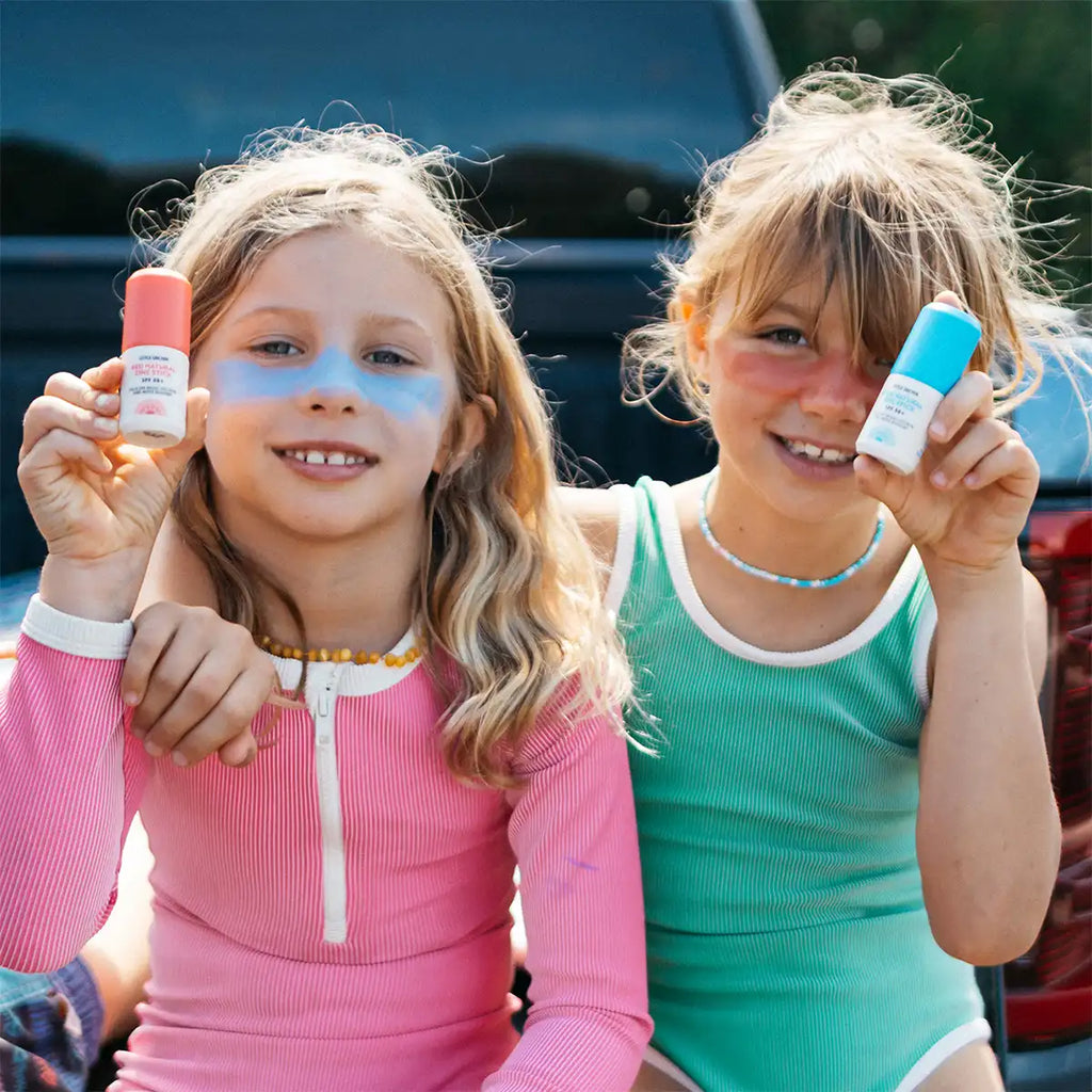 Red & Blue Natural Zinc Stick SPF 50+