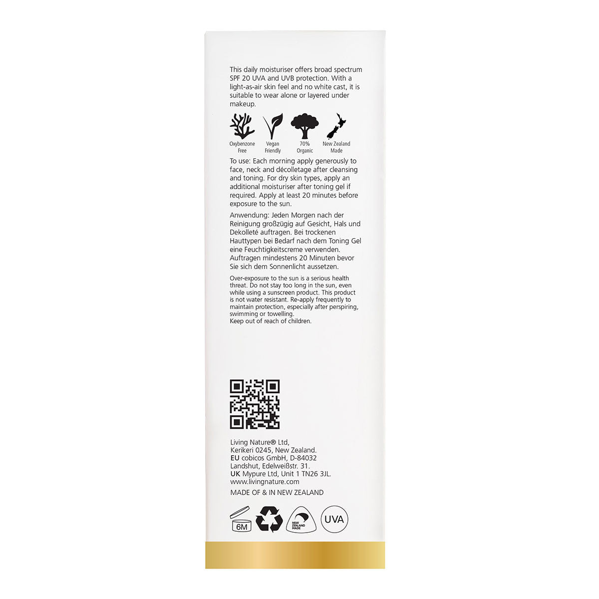 Living Nature Daily Protect Facial Lotion SPF20 _3