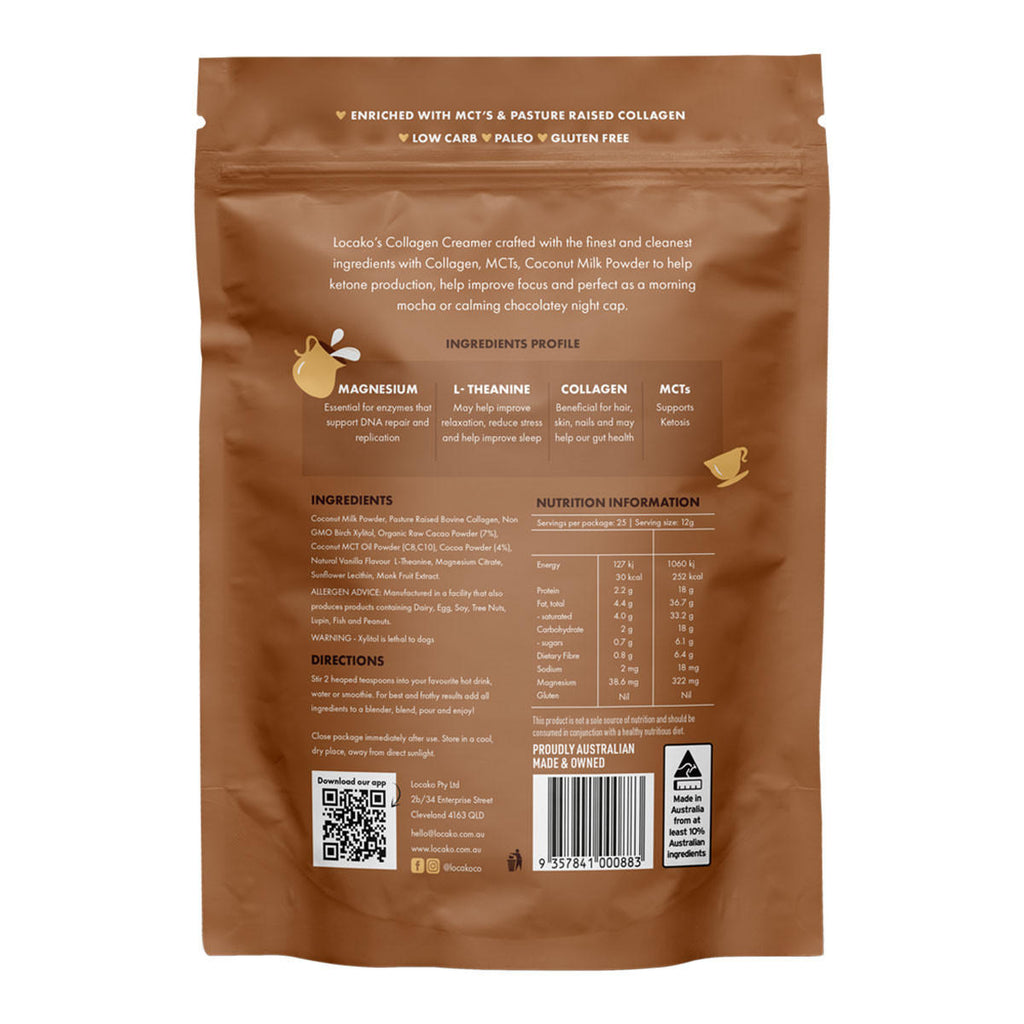 Locako Focus Collagen Creamer - Decadent Chocolate_2