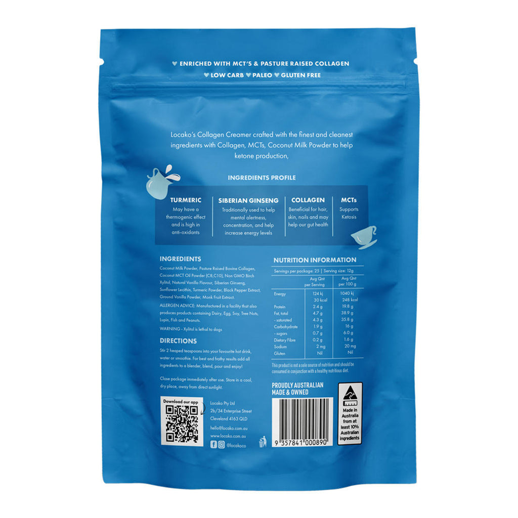 Locako Performance Collagen Creamer - Madagascan Vanilla_2
