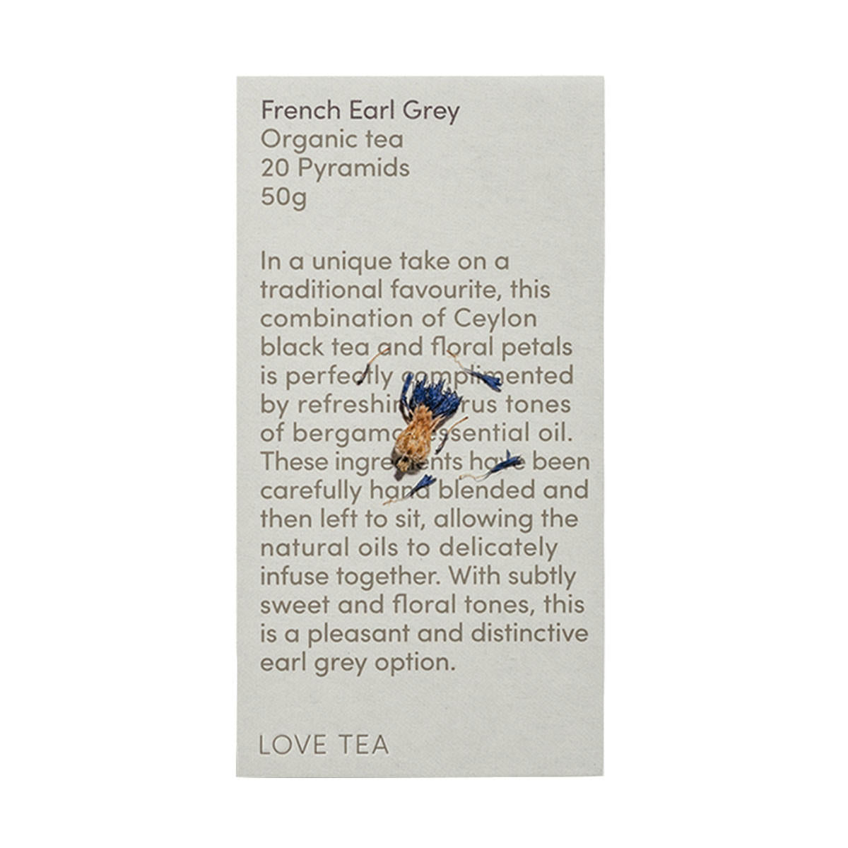 Love Tea French Earl Grey Organic Tea_1