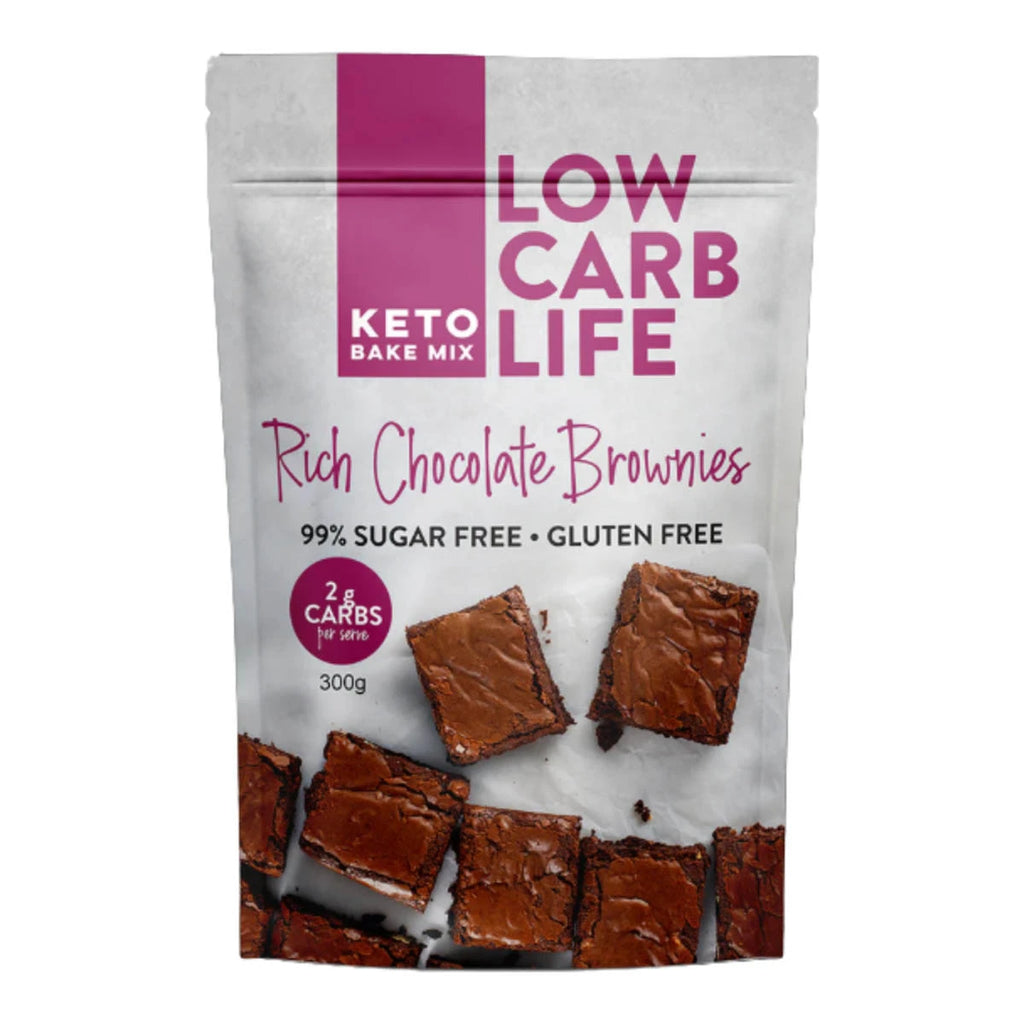 Keto Bake Mix Rich Chocolate Brownies
