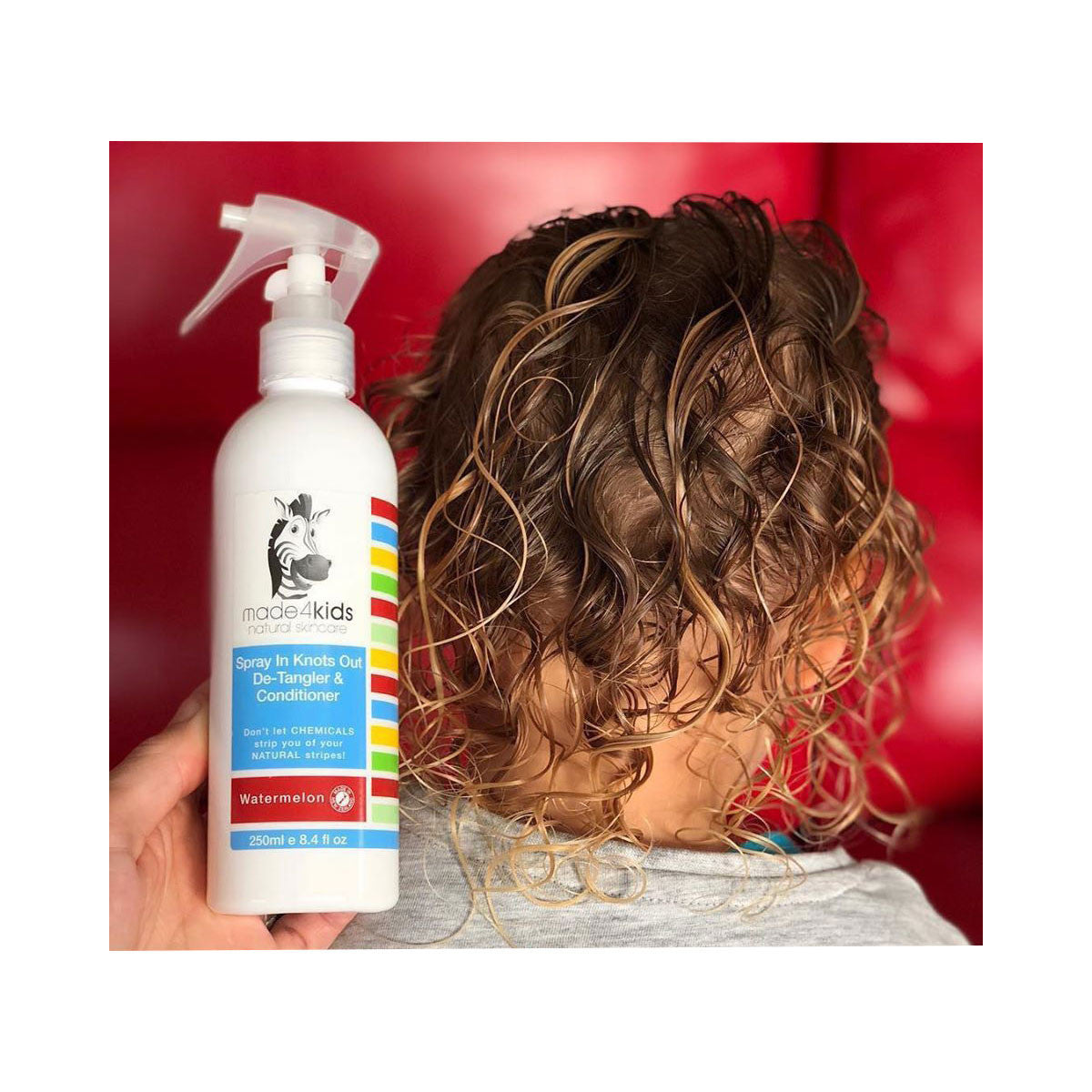 made4kids Spray In Knots Out De-tangler and Conditioner_3