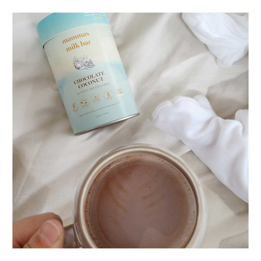 Mammas Milk Bar Coconut Chocolate Lactation Hot Chocolate _4