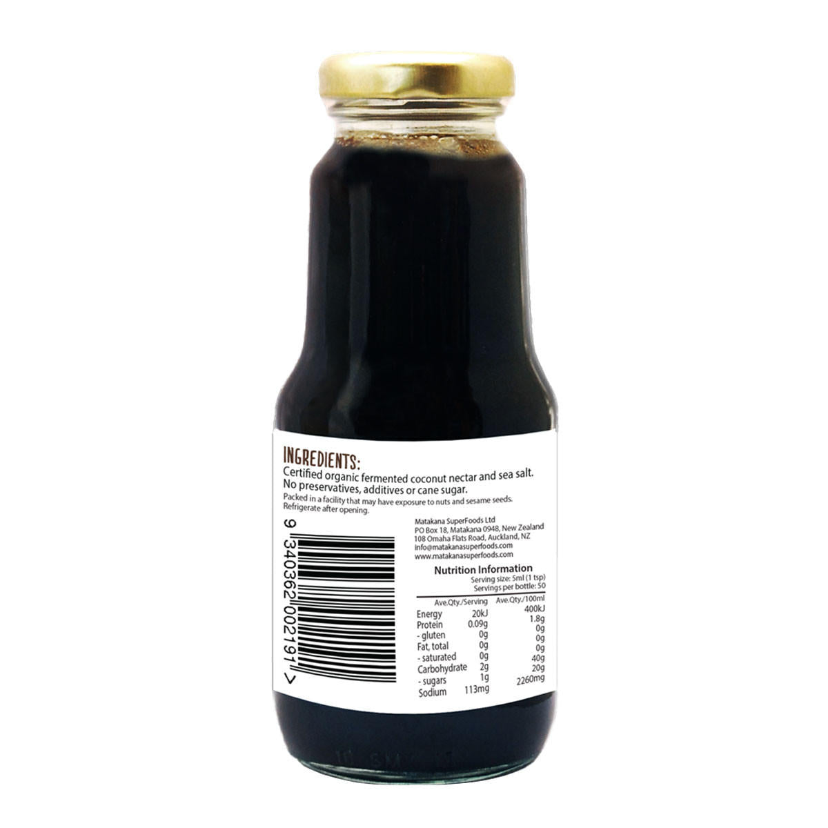 Matakana Superfoods CocoNotSoy Sauce Organic_2