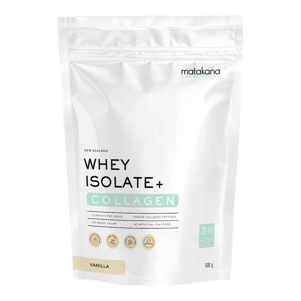NZ Whey Isolate + Collagen - Vanilla