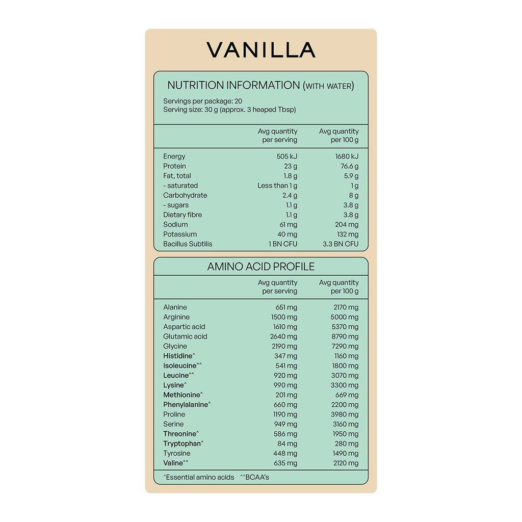 Matakana Superfoods Plant Based Protein + Collagen - Vanilla _2