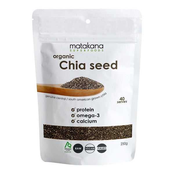 Raw Organic Chia Seeds