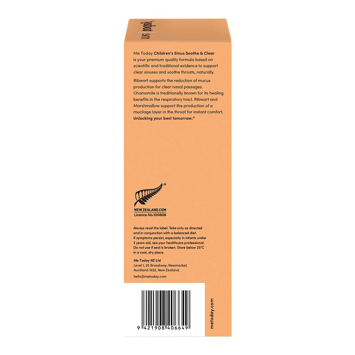 Me Today Potent Herbal Children's Sinus Soothe & Clear _2