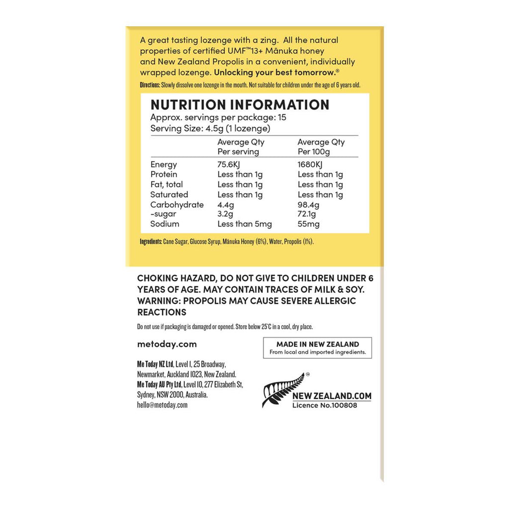 Me Today Propolis + MÄnuka Honey Lozenges _3