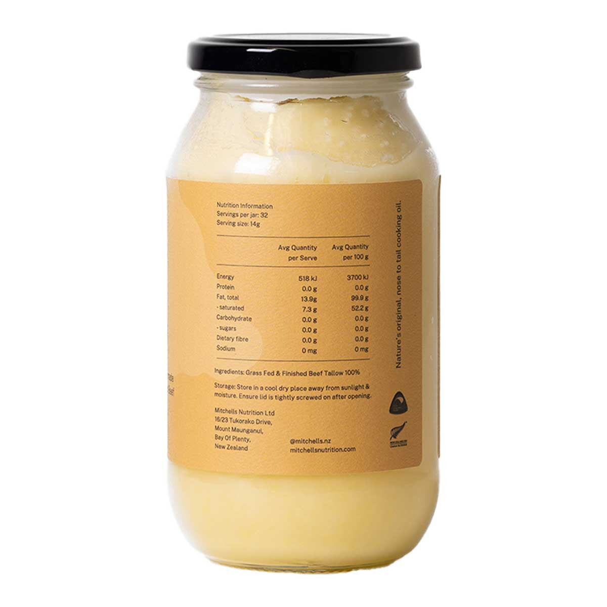 Mitchells Nutrition Beef Tallow _2