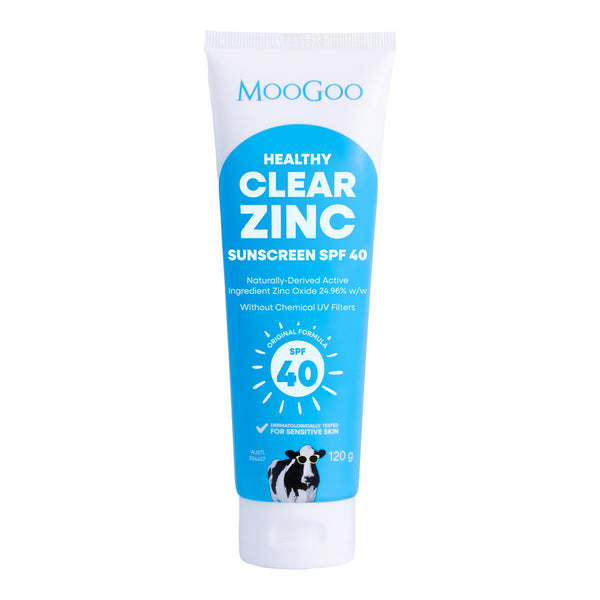 Clear Zinc Sunscreen SPF40