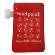 Reusable Food Pouches - Red