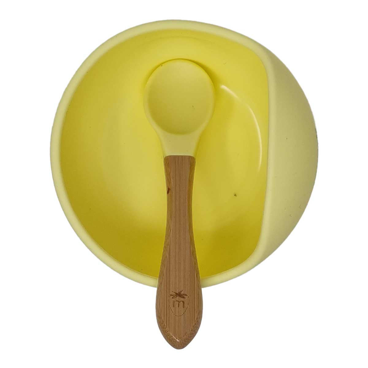 Munch Silicon Baby Bowl Suction Base Spoon_2