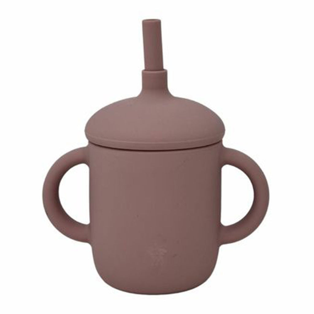 Munch Silicone Straw Baby Cup Two Handles _4
