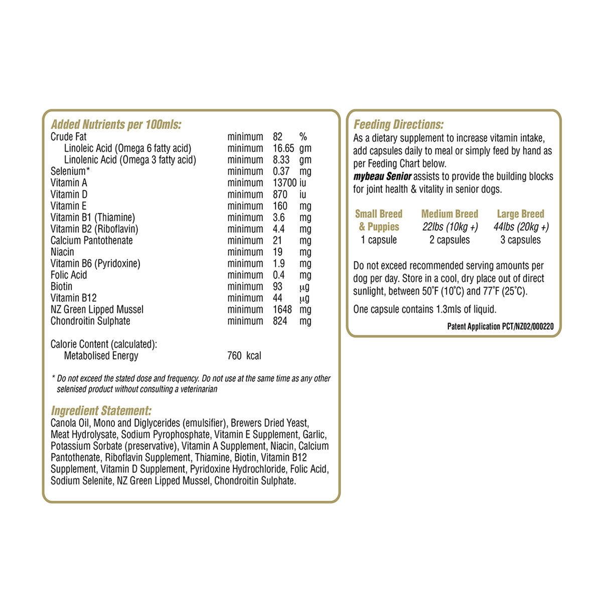 mybeau Senior Vitamin and Mineral for Dogs_2