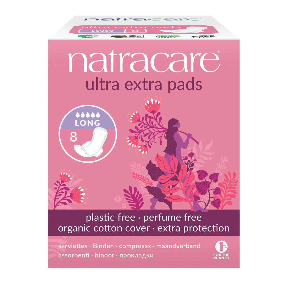 Natracare Ultra Extra Pads Long_1