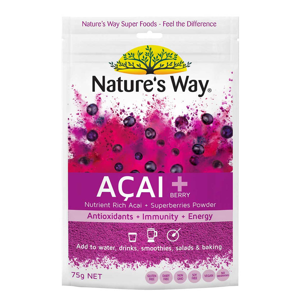 Nature's Way Acai + Berry Superberries Powder _1