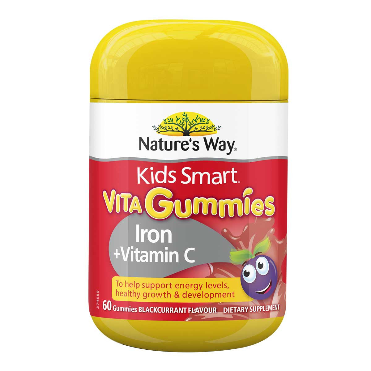 Nature's Way Kids Smart Vita Gummies Iron + Vitamin C _1