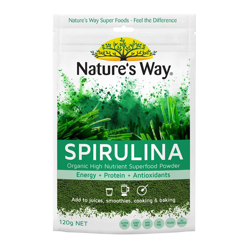 Nature's Way Spirulina Organic Superfood Powder _1