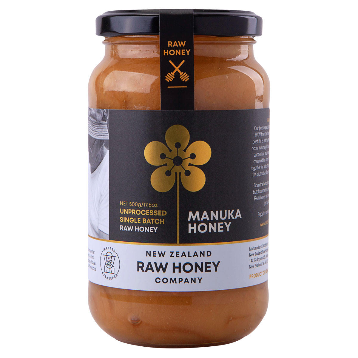 New Zealand Raw Honey Company RAW Manuka Honey MGO152_2