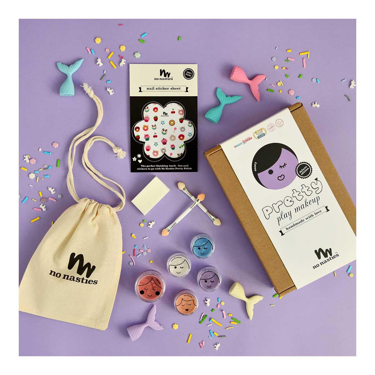 No Nasties Nancy Deluxe Purple Pretty Play Makeup Box_2