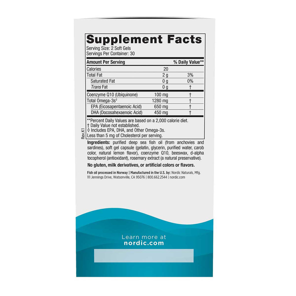 Nordic Naturals Ultimate Omega + CoQ10 _3