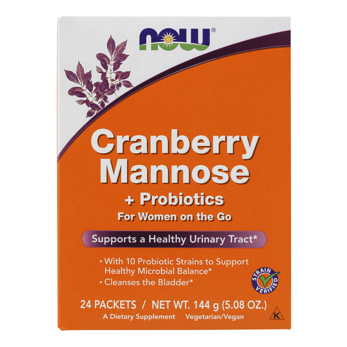 NOW foods Cranberry Mannose and Probiotics_1