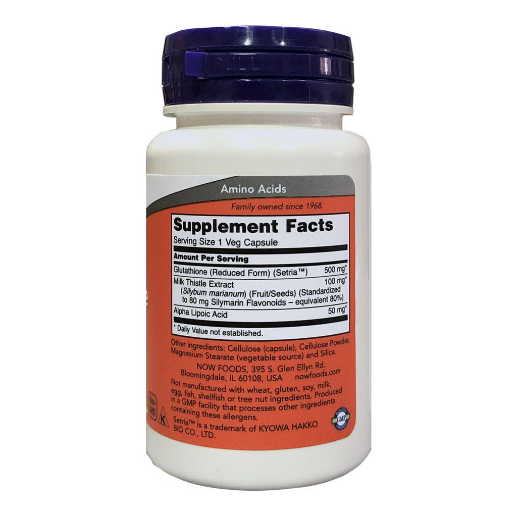 NOW foods Glutathione 500mg_2