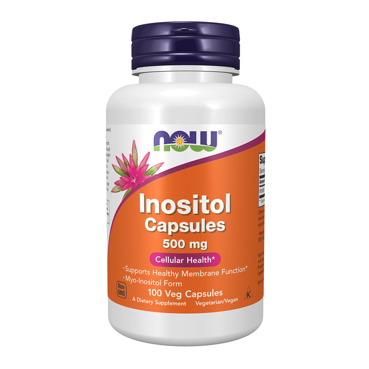 Buy Inositol Capsules by NOW foods I HealthPost NZ - 100 vege capsules ...