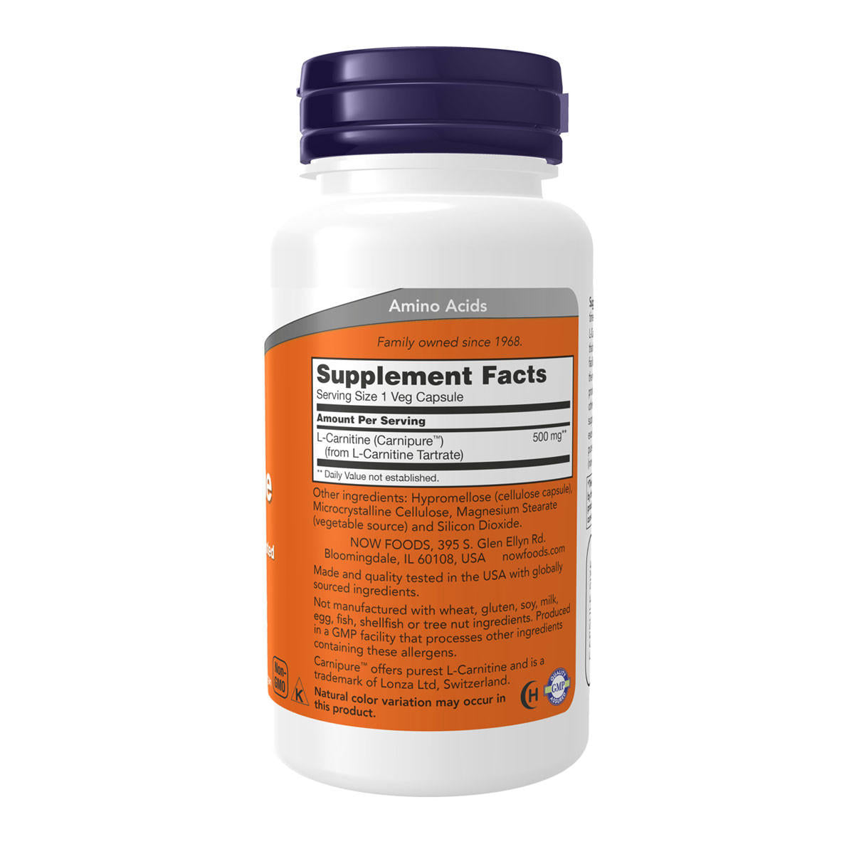 l-carnitine tartrate nz Musashi Carnitine Capsules 341 mg Fat Metabolism & Energy It helps transport fatty acids into the mitochondria NOW Foods L-Carnitine 500mg 60