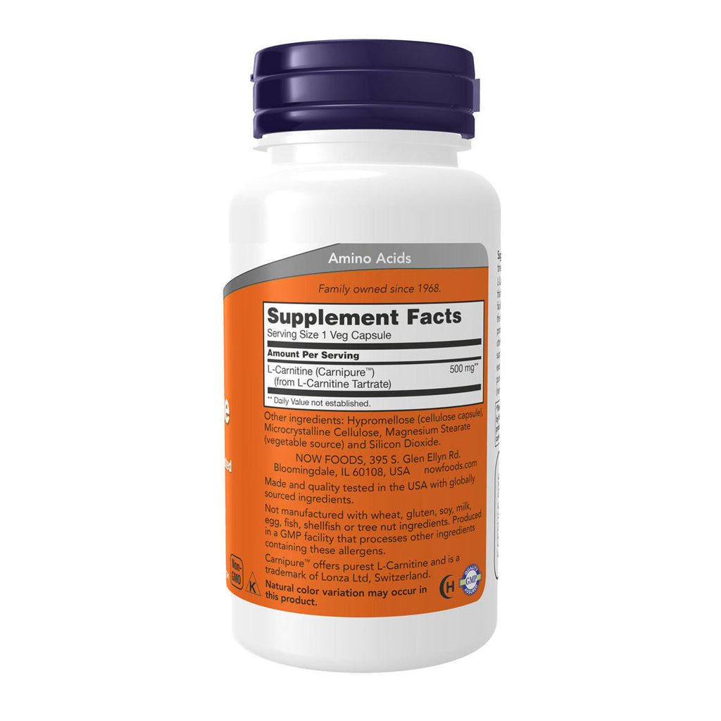 NOW foods L-Carnitine Fitness Support_2