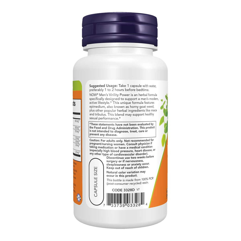 NOW foods Men's Virility Power _2