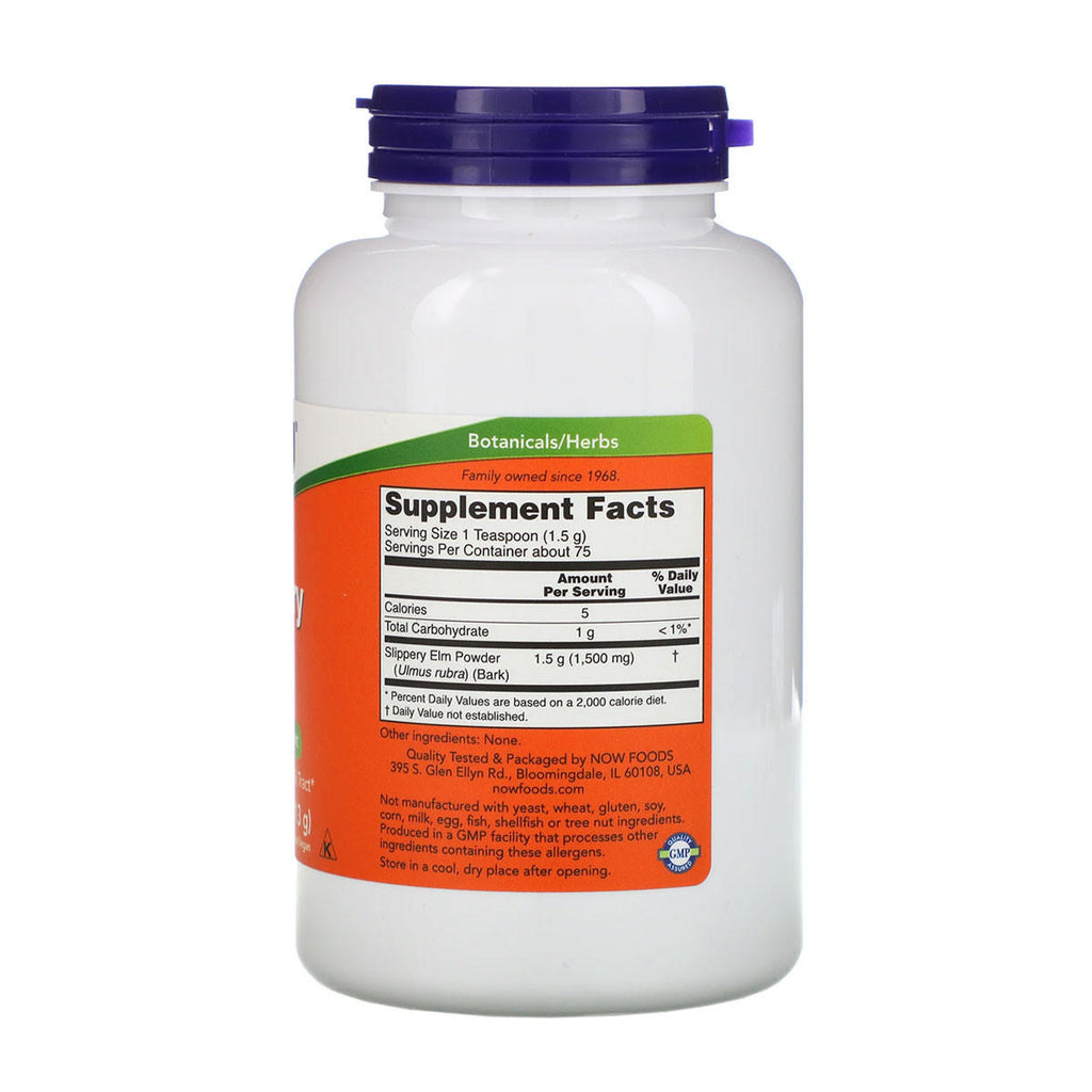 NOW foods Slippery Elm Powder_2