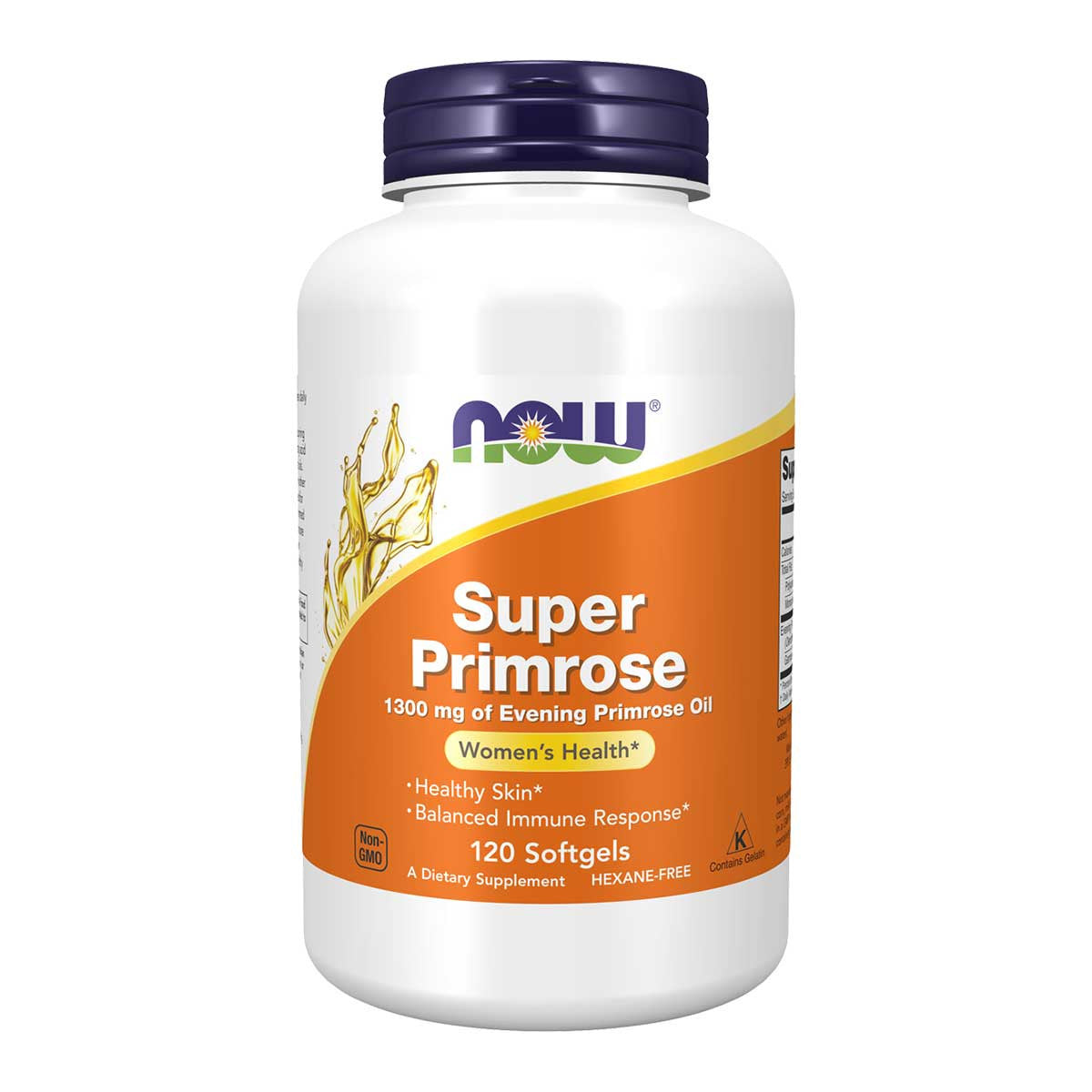 Buy Super Primrose by NOW foods I HealthPost NZ - 120 softgels ...