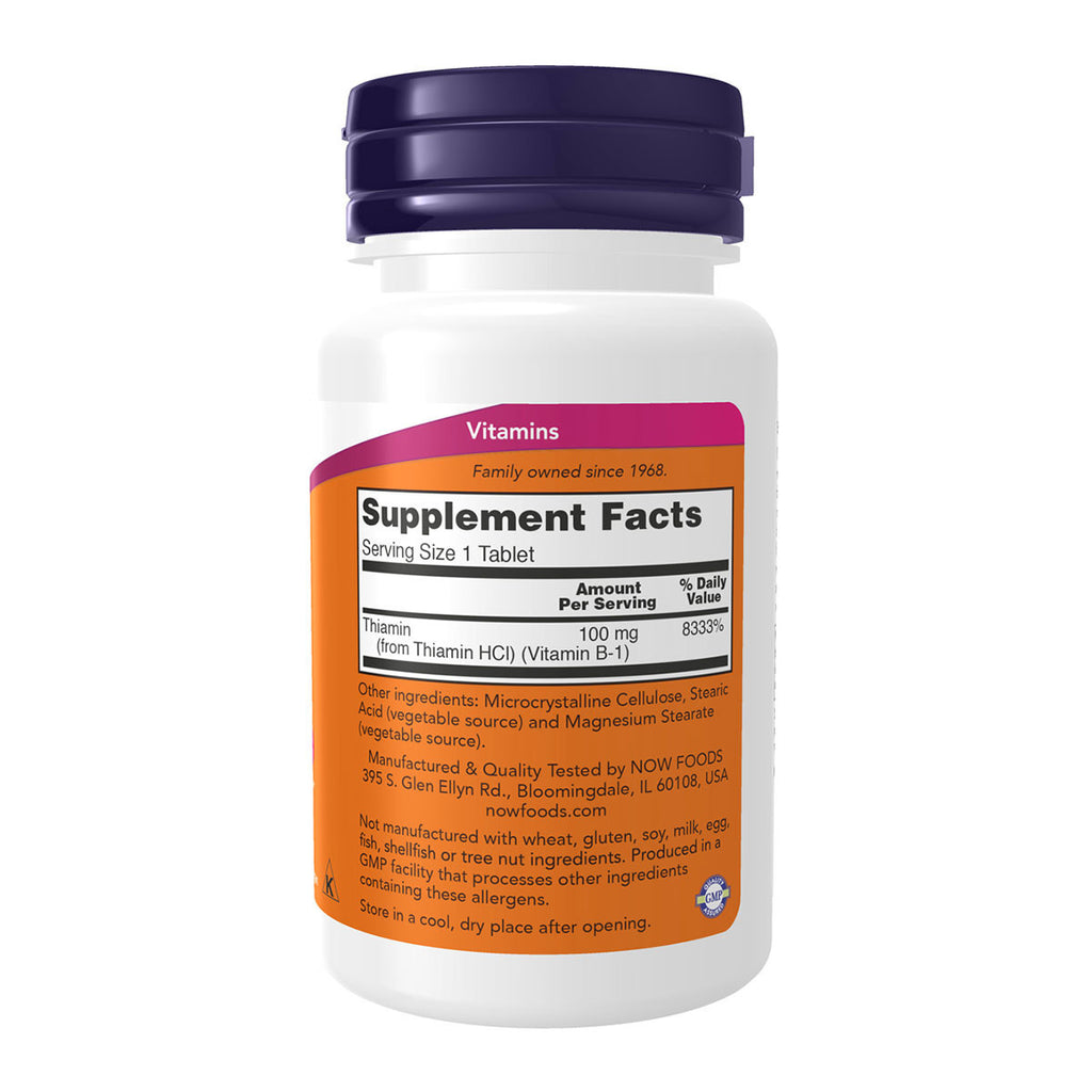 NOW foods Vitamin B-1 100mg _2