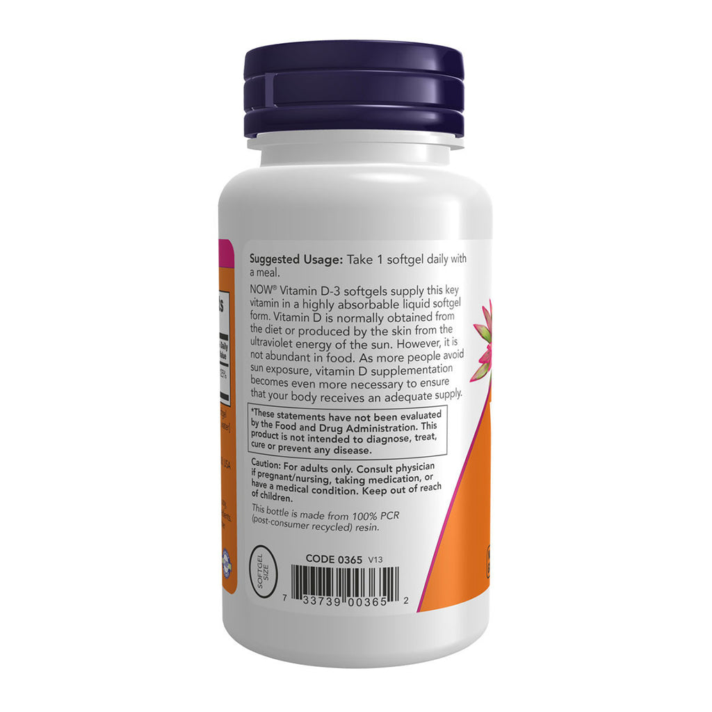 NOW foods Vitamin D-3 1000IU _2
