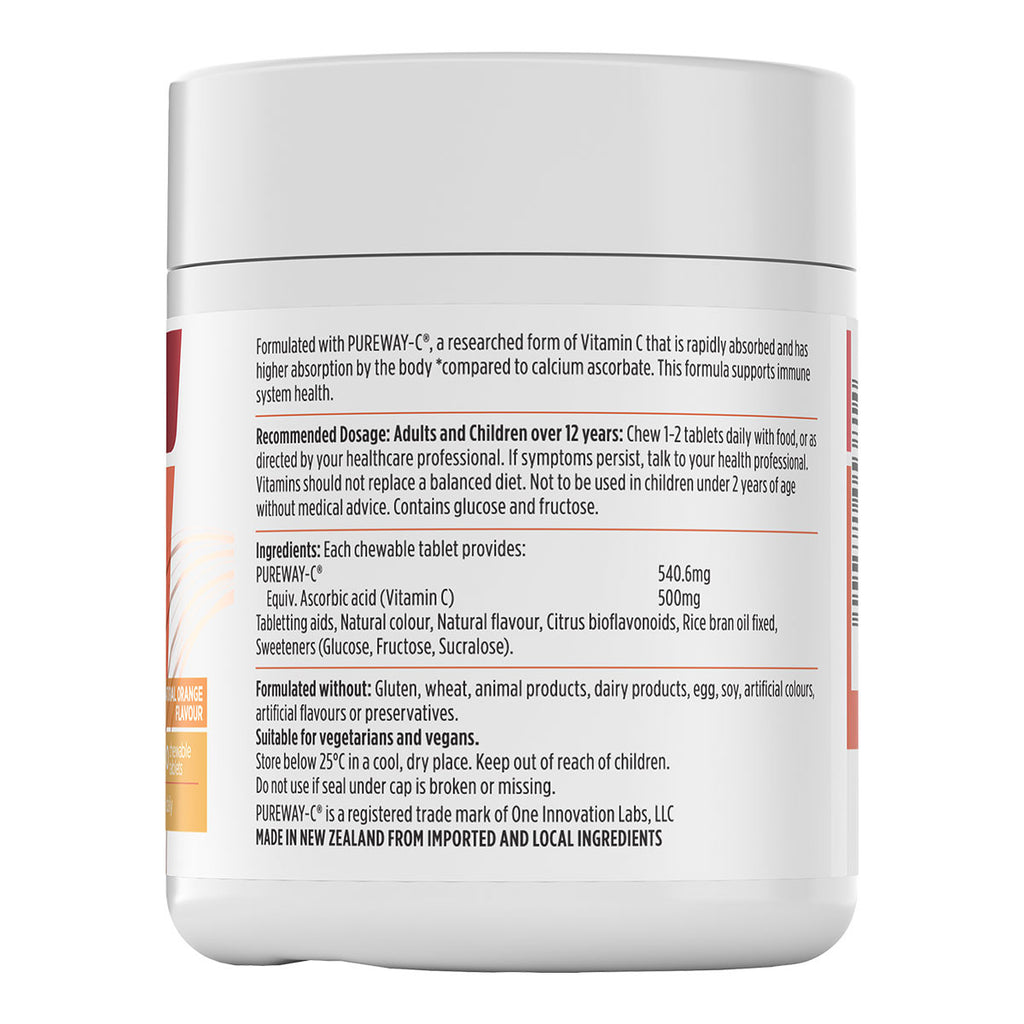 Nutra-Life Rapid-C 500mg Chewables _2